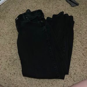 black wrangler jeans